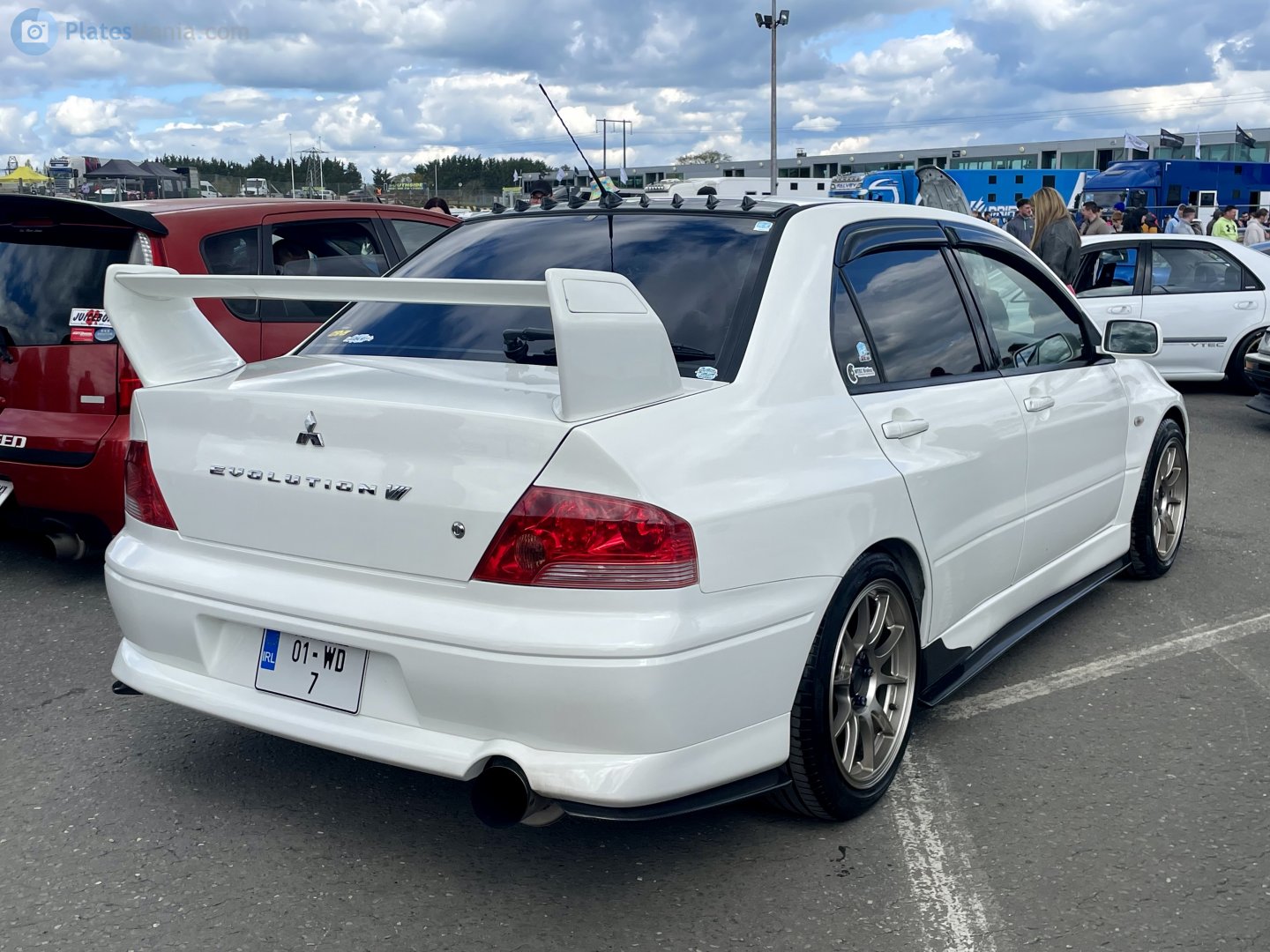 01-WD-7, Mitsubishi Lancer Evolution 3rd gen Sedan (VII-IX) (CT9A), 2001–2007