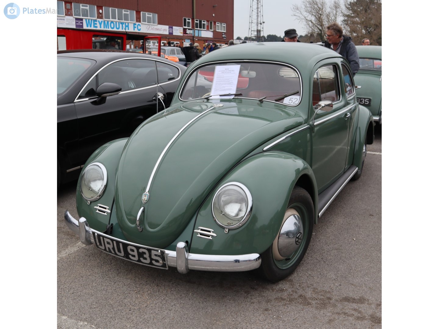 URU935, Volkswagen Beetle 1st gen Sedan (Type 1), 1938­–2003