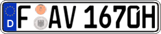 German license plate, Plates for oldtimers (type 