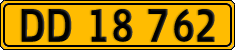 License plate of Denmark, Commercial vehicles