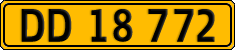 License plate of Denmark, Commercial vehicles