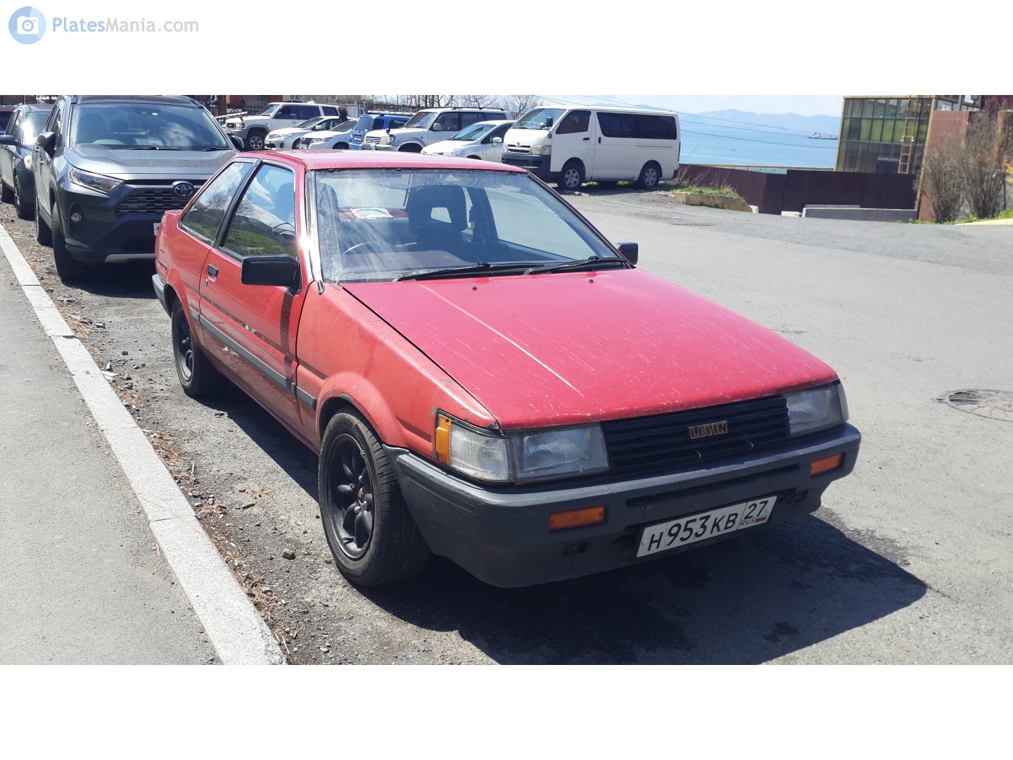 н 953 кв 27, Toyota Corolla Levin 4th gen (AE85/AE86), 1983–1987