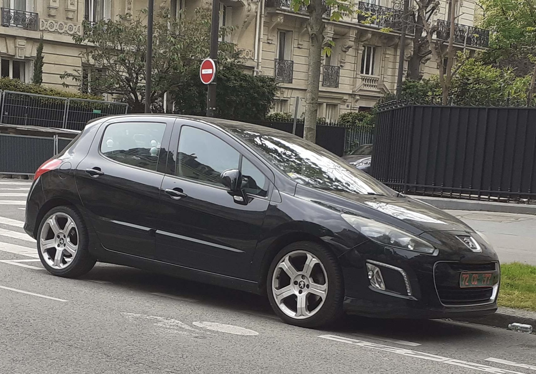 72 CD 177, Peugeot 308 1st gen 5-door Hatch (T7), 1st facelift, 2011–2013 (–2015 for LATAM-market)