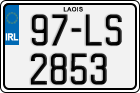 License plate of Ireland, Regular plates