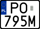 License plates of Poland, Special vehicles and motorcycles