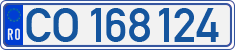 License plate of Romania, Diplomatic