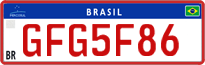 License plate of Brazil, Commercial vehicles (Mercosul)