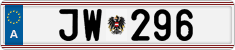 License plate of Austria, Official services and consulates