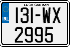 License plate of Ireland, Regular plates
