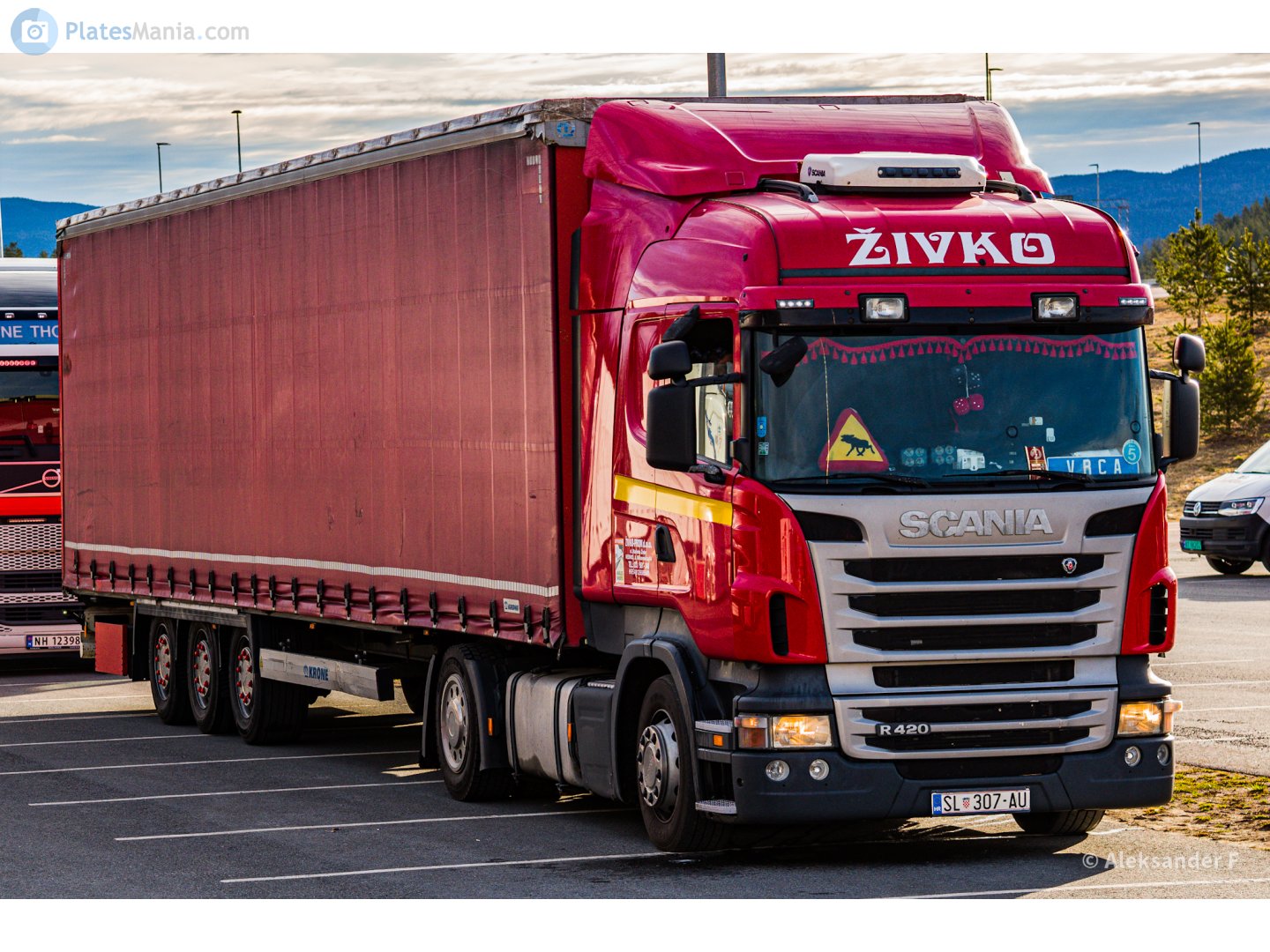 SL 307-AU, Scania R-Series 1st gen, 2004­–2017