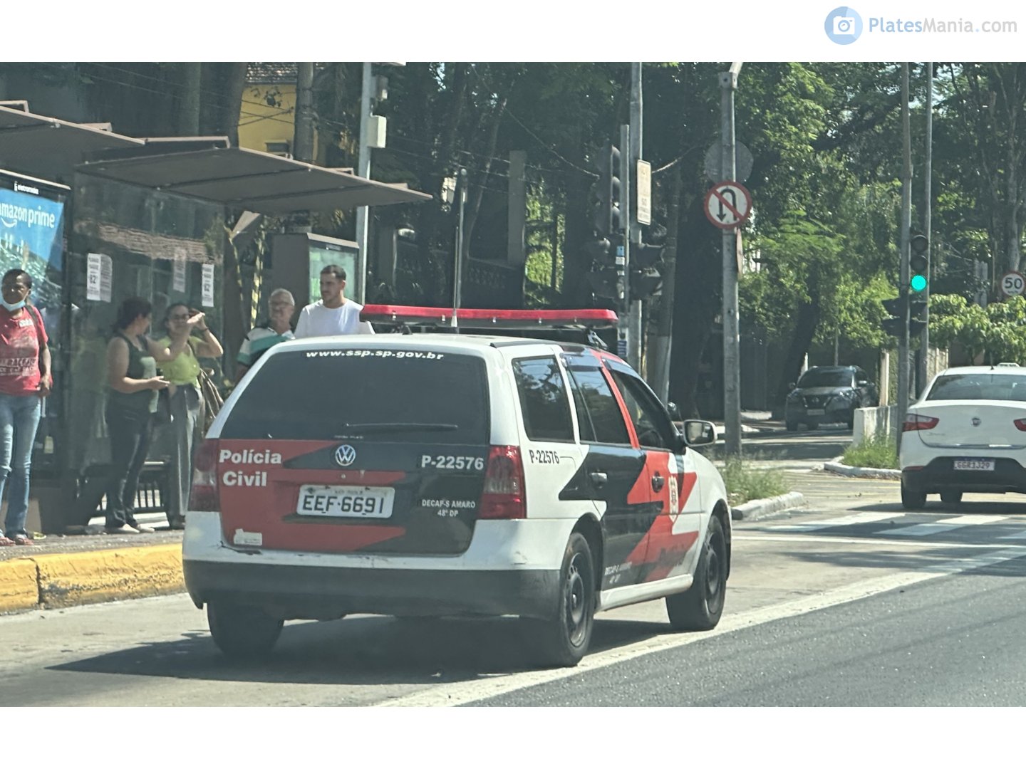 EEF-6691, Volkswagen Parati 2nd gen 5-door Wagon (G4; 37/5X/5W), 2nd facelift, 2005–2012