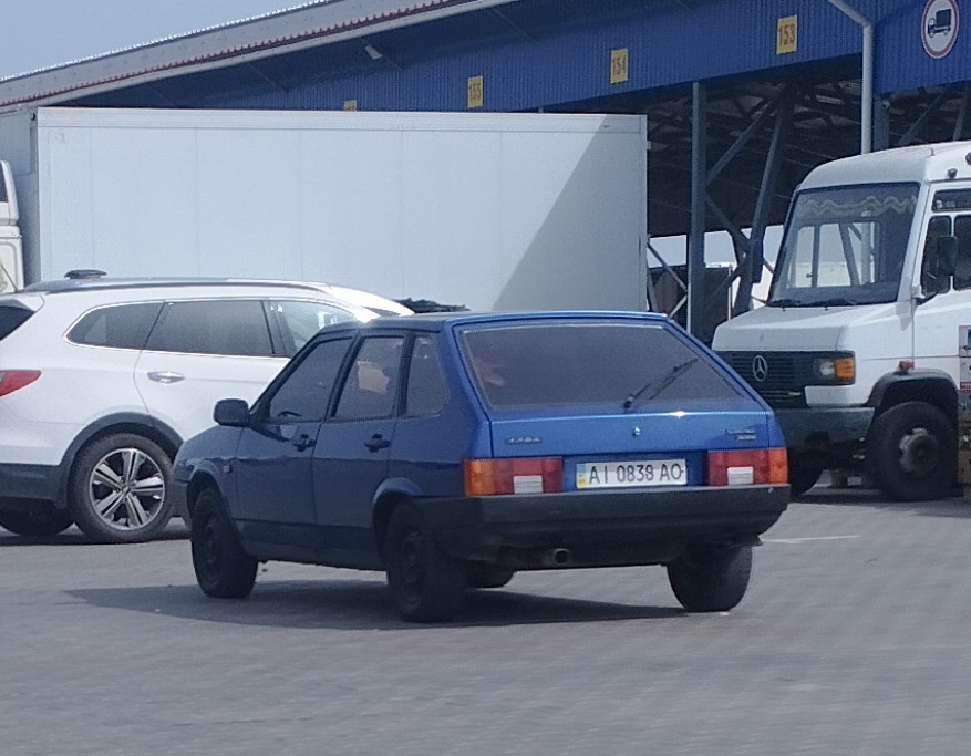 AI 0838 AO, Lada (VAZ) 2109 2109 Спутник (Samara/Forma/Sputnik), 1987–2004 (–2011 for others)