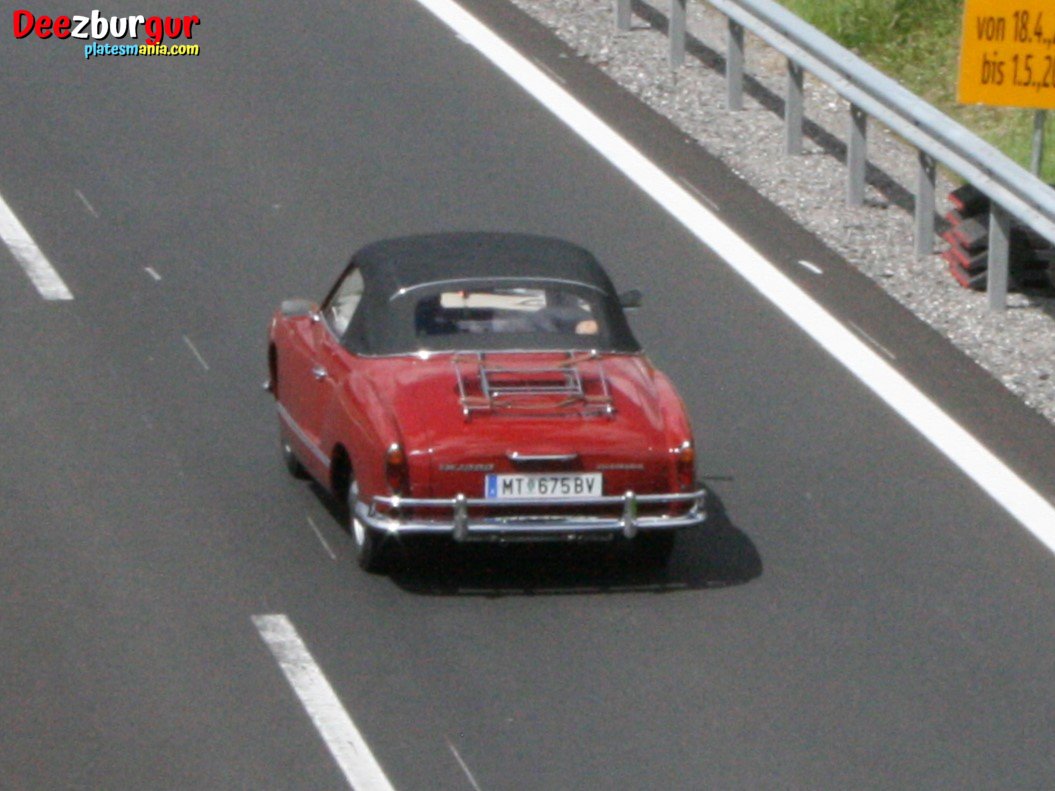 MT 675 BV, Volkswagen Karmann-Ghia Convertible (Typ 14), 1957–1974