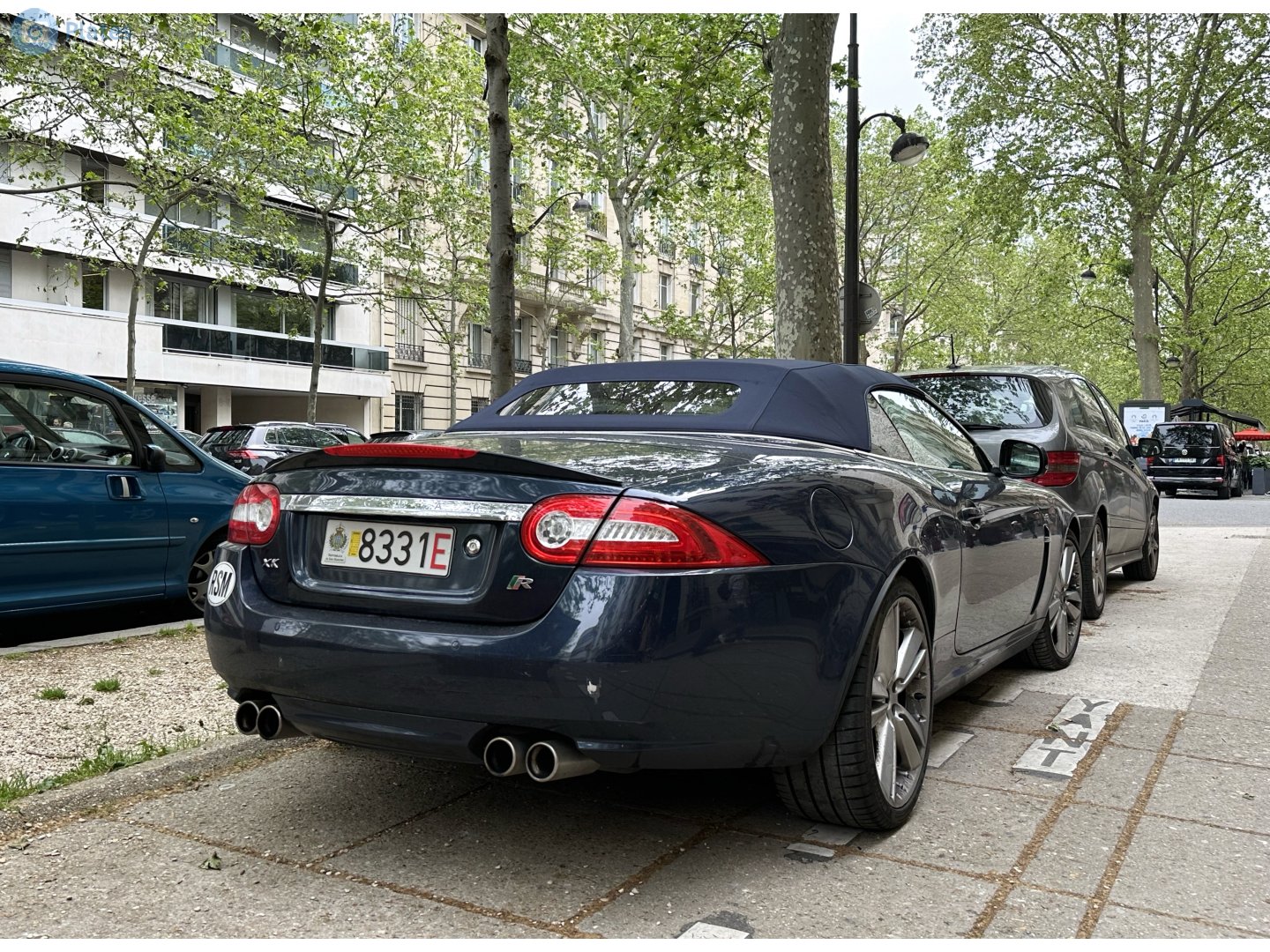 8331 E, Jaguar XKR 2nd gen Convertible (X150), 2007–2014