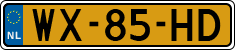 License plate of the Netherlands, Trailers