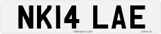 License plate of the United Kingdom, 2001 year system