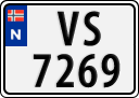 License plate of Norway, Trailers, motorcycles, special vehicles