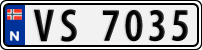 License plate of Norway, Trailers, motorcycles, special vehicles