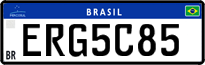 License plate of Brazil, Private owners (Mercosul)