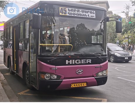 4444 S, Higer KLQ6770