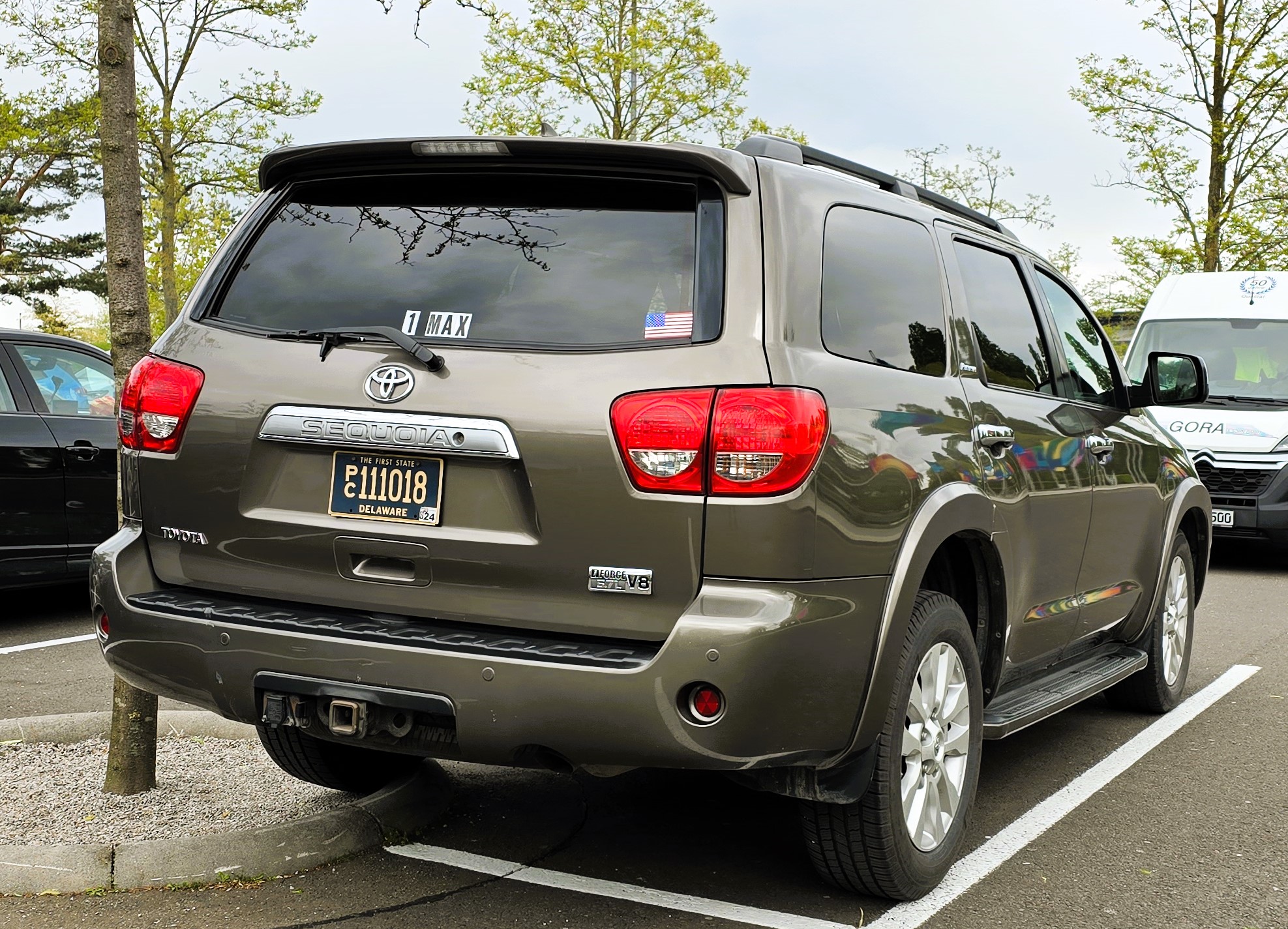 PC111018, Toyota Sequoia 2nd gen (XK60), 2007–2022