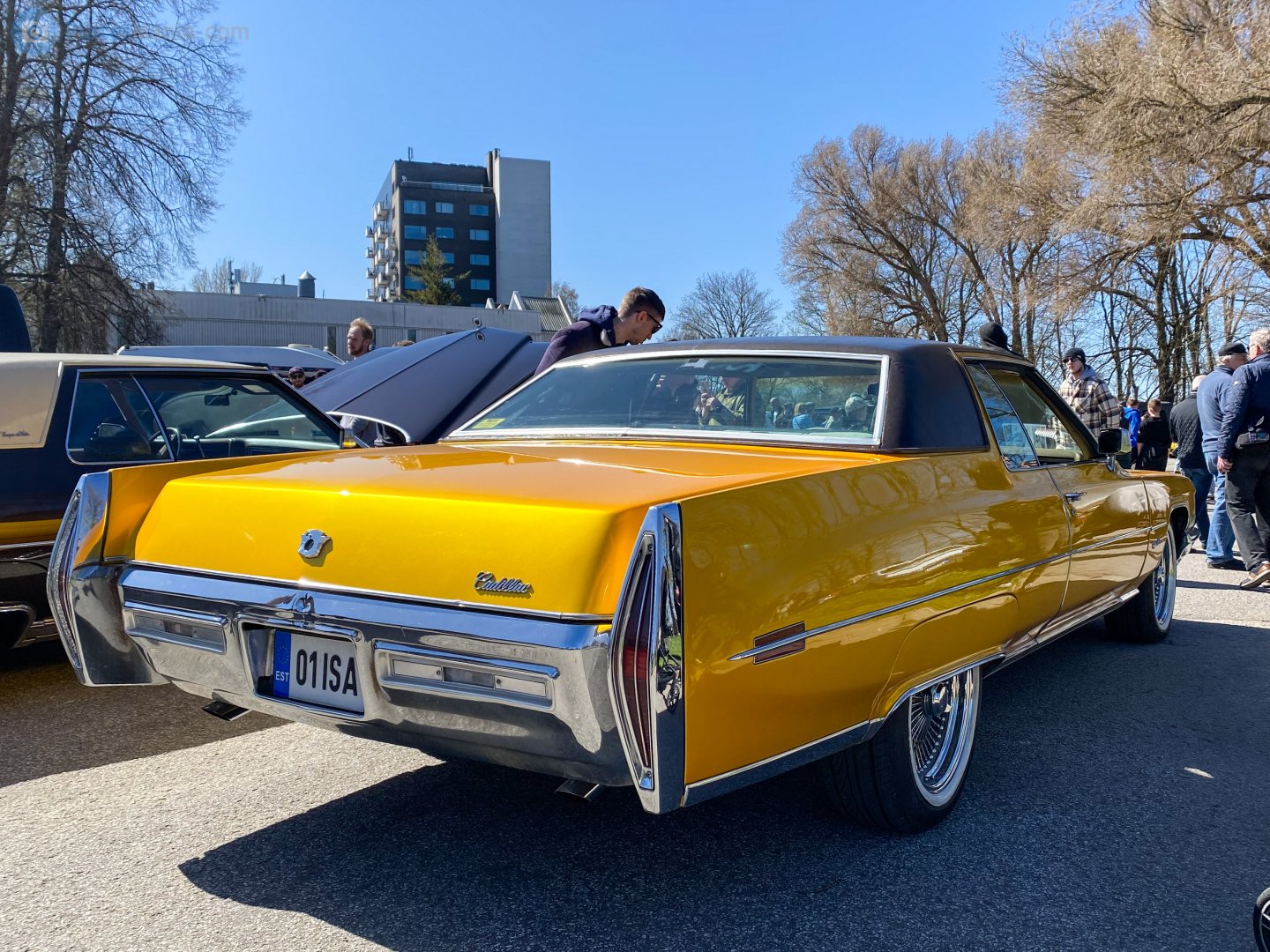 01 ISA, Cadillac DeVille 3rd gen 1970 2-door Hardtop Coupé (68347; C-body), 5th facelift, 1969–1970