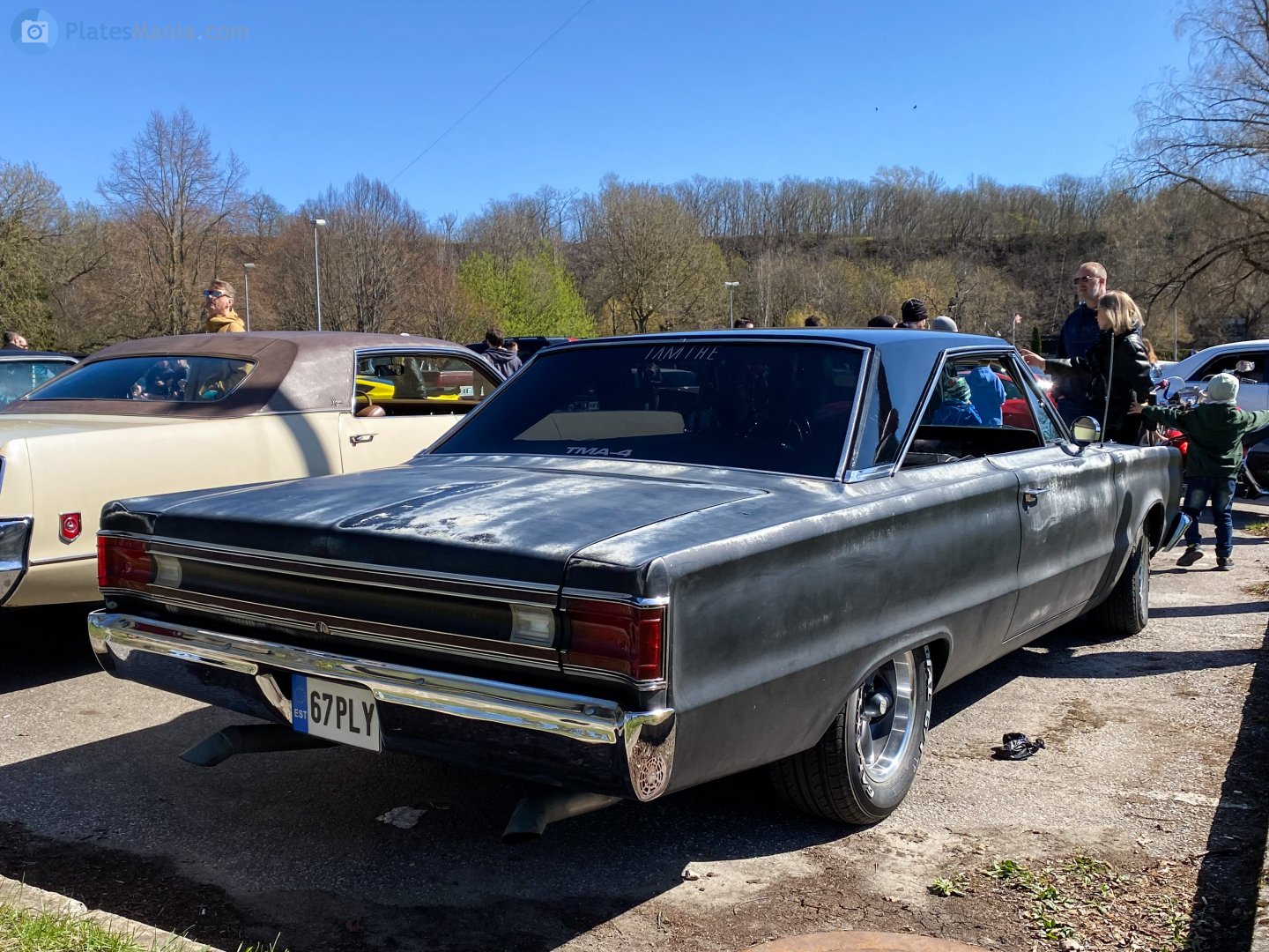 67 PLY, Plymouth Belvedere 6th gen 1967 2-door Hardtop (RH23; B-body), 2nd facelift, 1967–1968