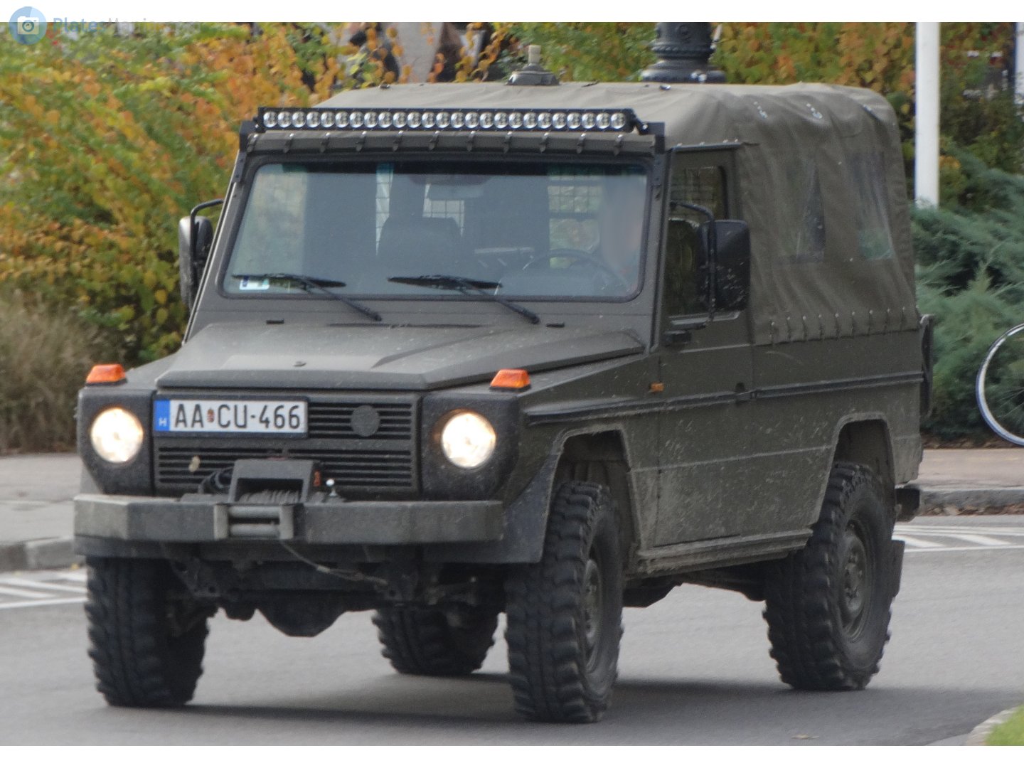 AA CU-466, Steyr Daimler-Puch G-Klasse Pickup (W460/W461), 1979–2000