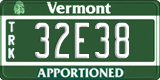 Vermont, Apportioned (12A34)