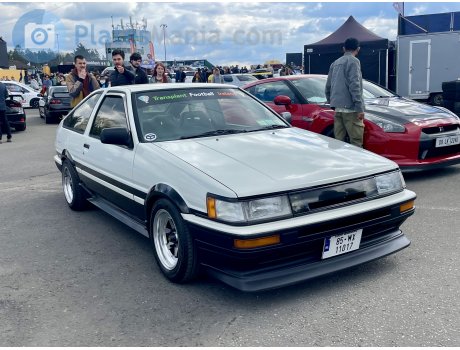 85-WX-11017, Toyota Corolla Levin