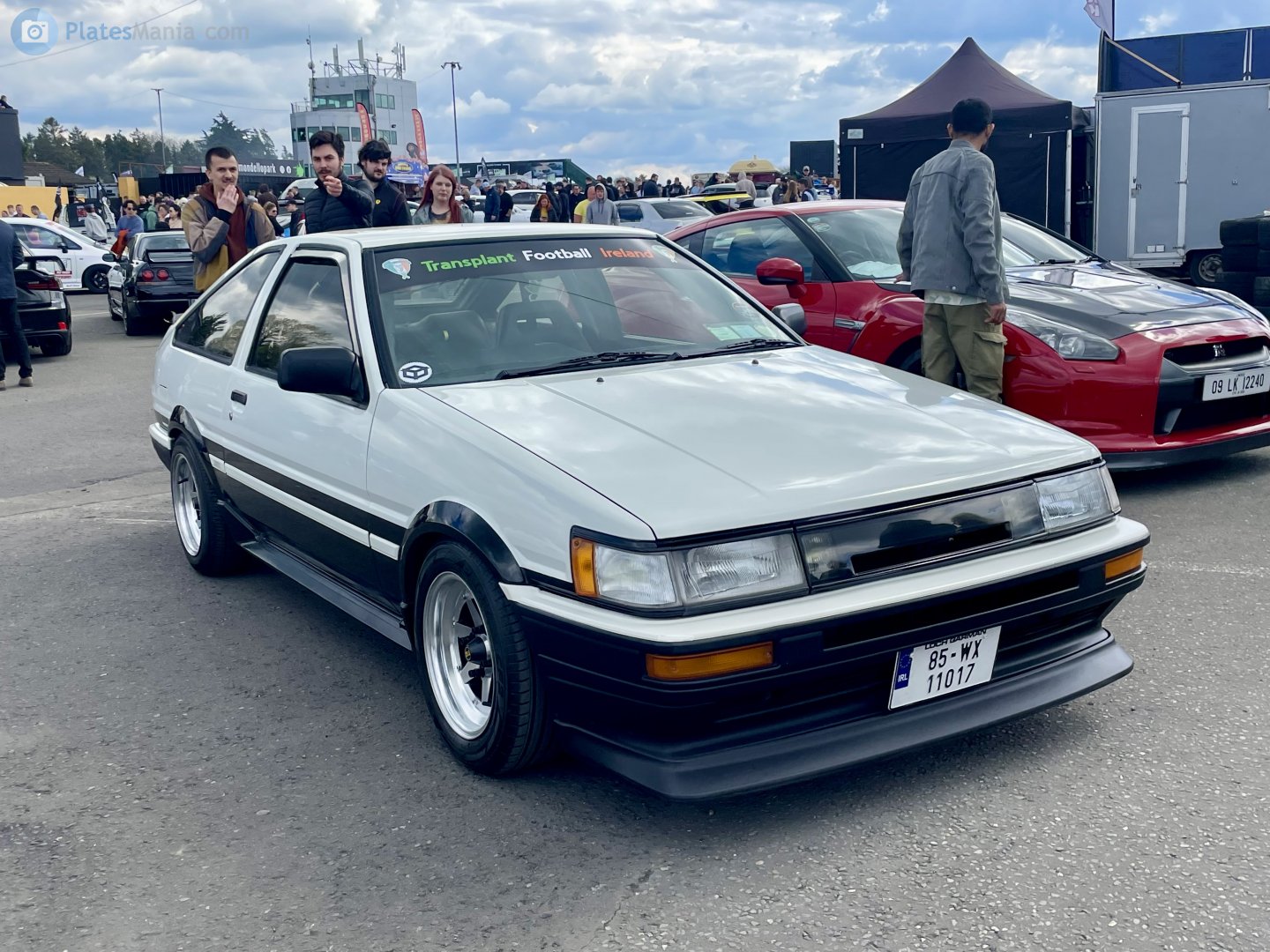 85-WX-11017, Toyota Corolla Levin 4th gen (AE85/AE86), 1983–1987