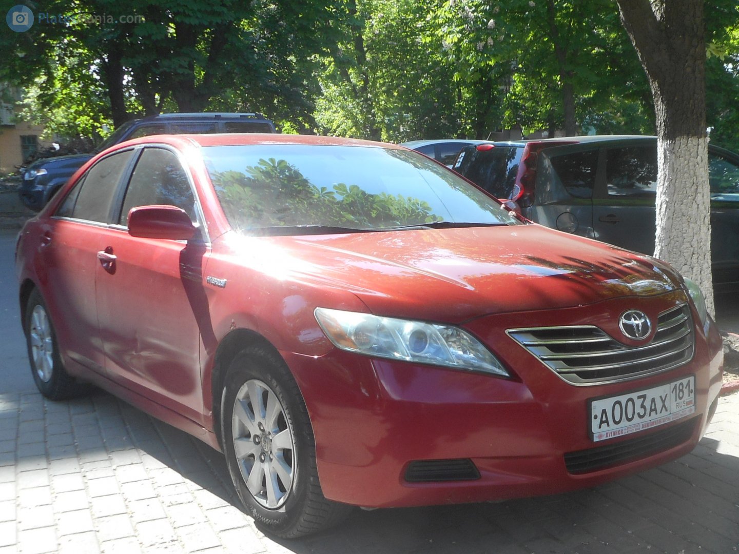 а 003 ах 181, Toyota Camry 6th gen (XV40; Global-market), 2006–2011