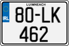 License plate of Ireland, Regular plates