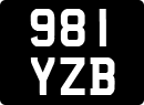 License plate of the United Kingdom, 1932 year system