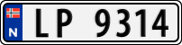 License plate of Norway, Trailers, motorcycles, special vehicles