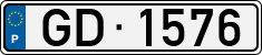 License plate of Portugal, Trailers