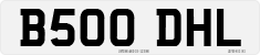 License plate of the United Kingdom, 1983 year system