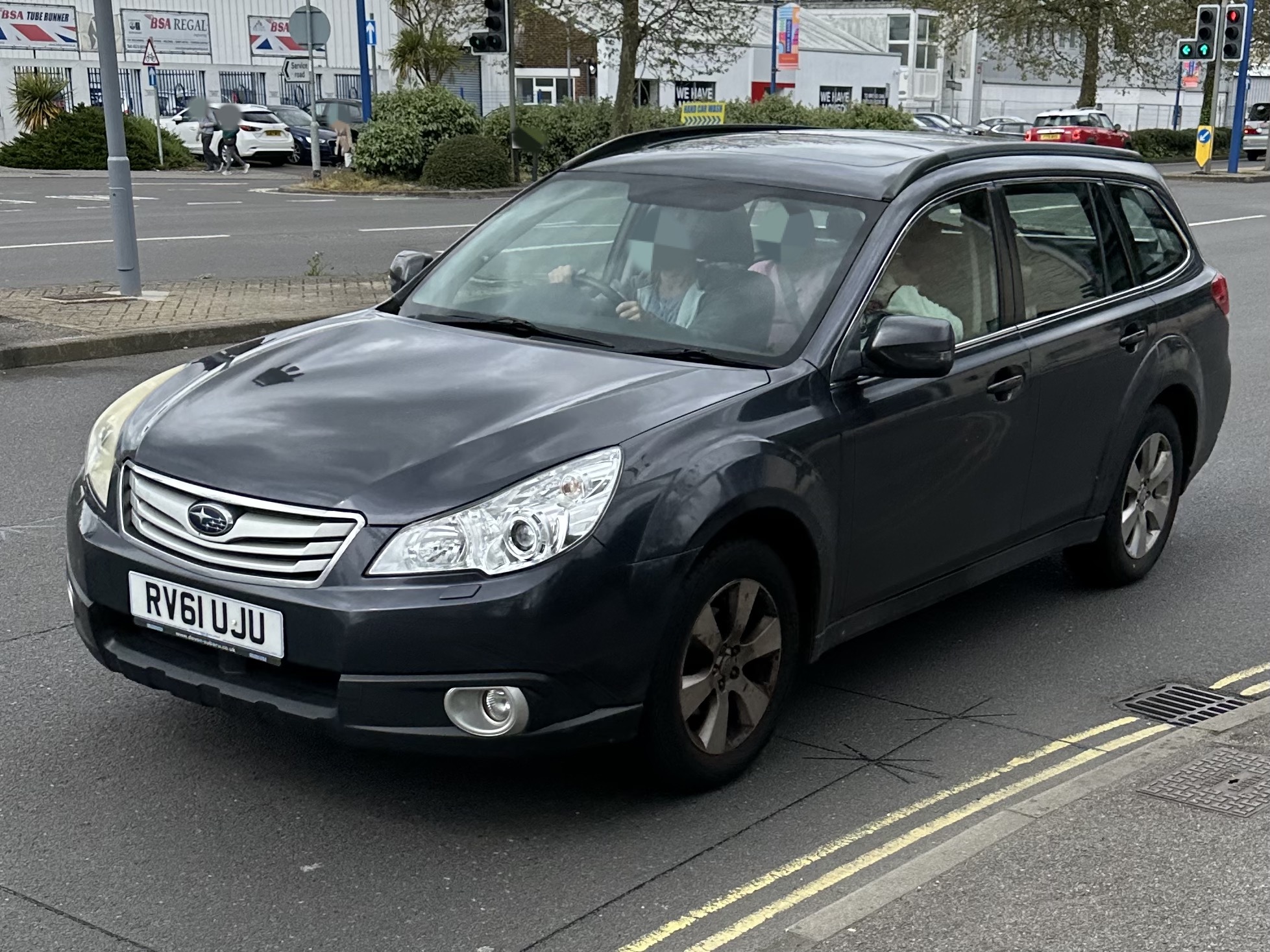 RV61UJU, Subaru Outback 4th gen (BR), 2009–2014