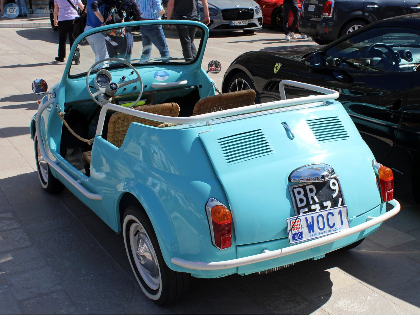 BR 95334, FIAT 500 1st gen 500/500D Jolly (110), 1958–1965
