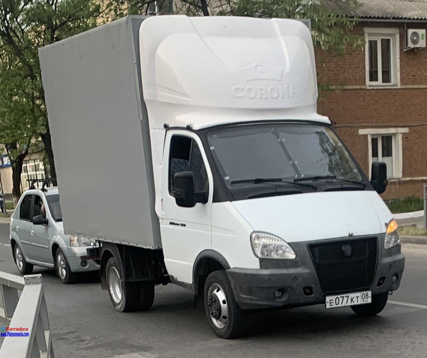 е 077 кт 08, GAZ 3302 ГАЗель 2-3302 Single Cab, facelift, 2003–