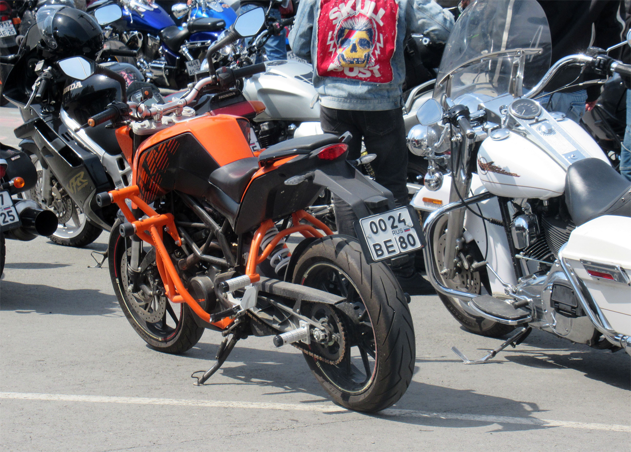 0024 ве 80, KTM Duke 