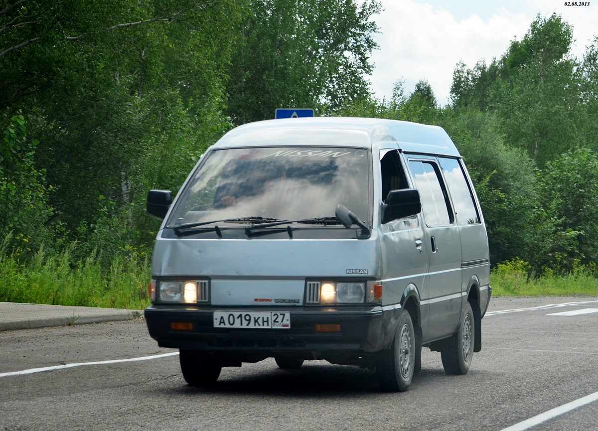 а 019 кн 27, Nissan Cherry Vanette 2nd gen (C22), 1985–1986