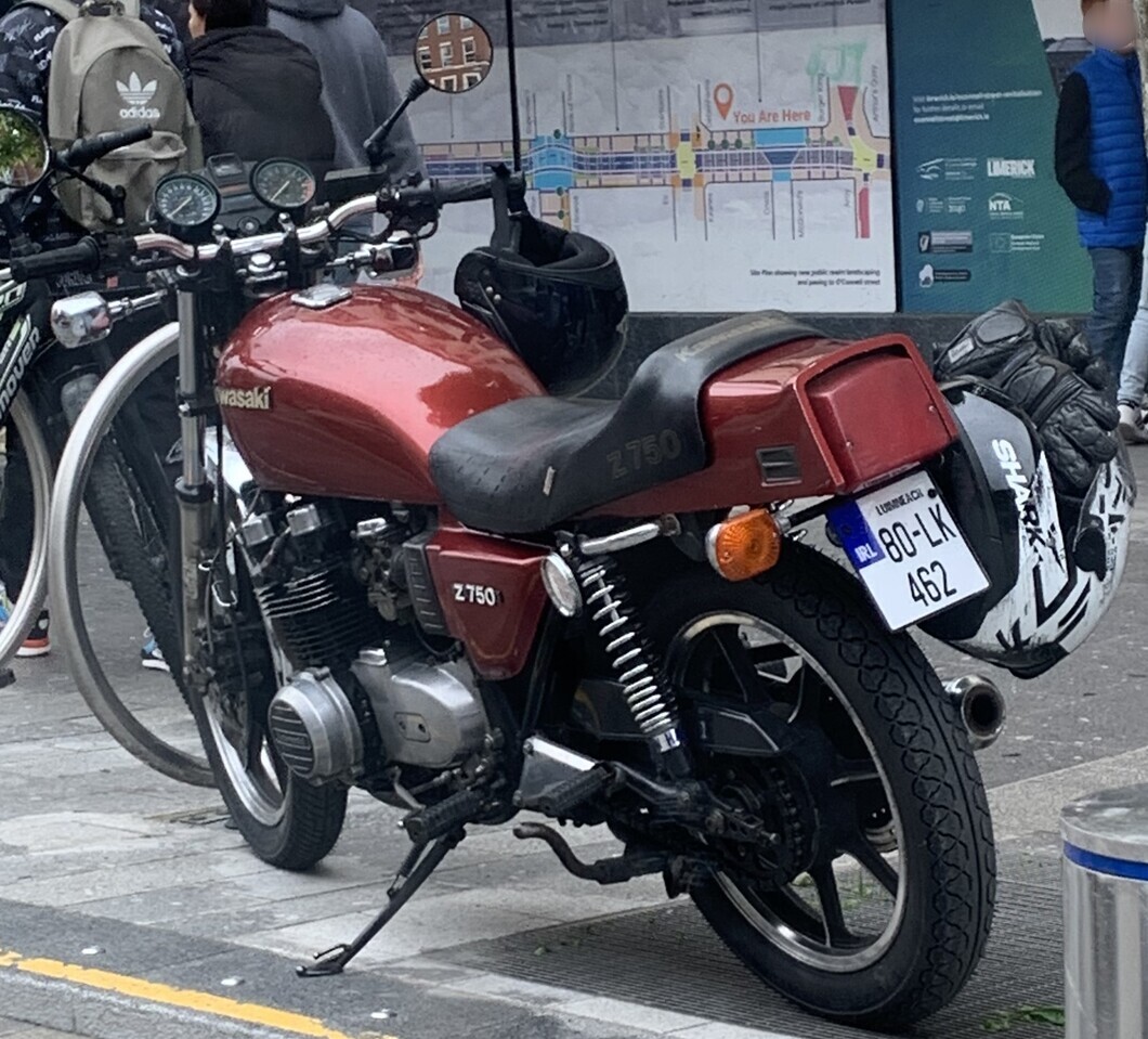 80-LK-462, Kawasaki Z750 KZ750, 1976–1987