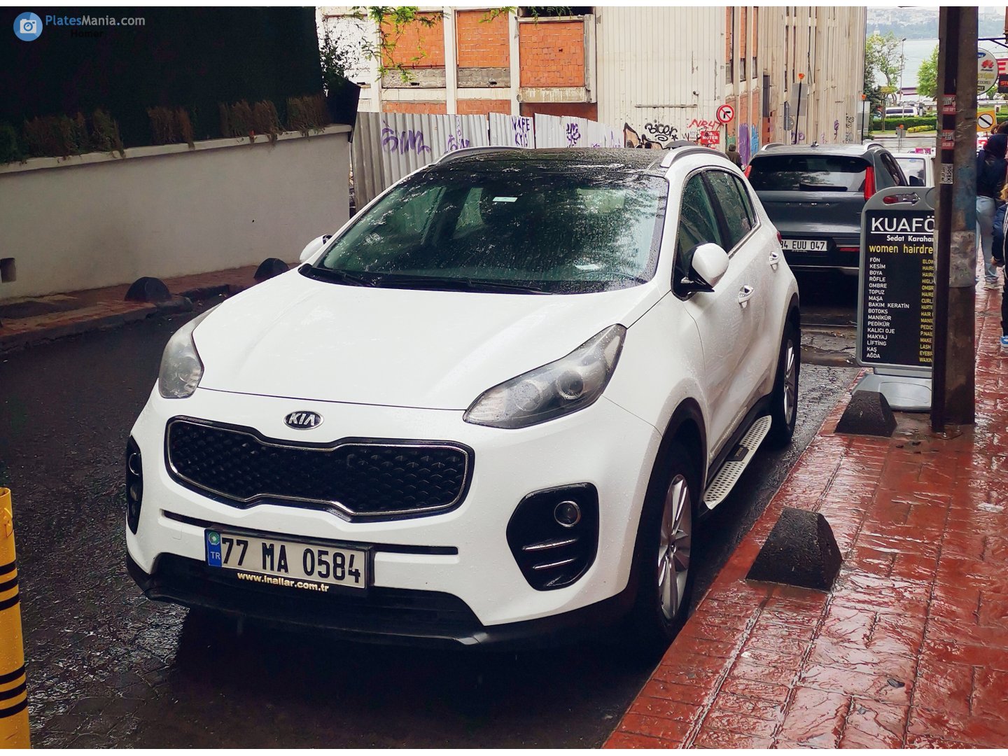 77 MA 0584, Kia Sportage 4th gen (QL), 2015–2018 (–2019 for NA-market)