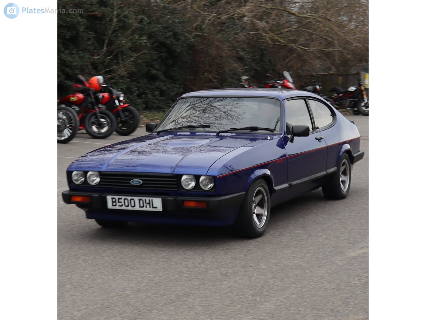 B500DHL, Ford Capri 3rd gen (MkIII / GECP), 1978–1986