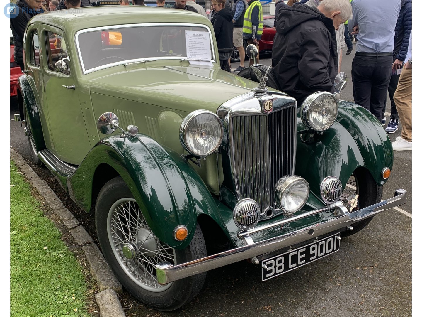 38-CE-9001, MG VA Sports Saloon, 1937–1939