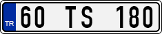 License plate of Turkey, Regular plates
