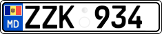 License plate of Moldova, Cars (2015)