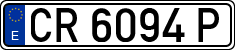 License plates of Spain, 1971 year series