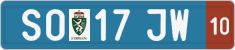 License plate of Austria, Provisional